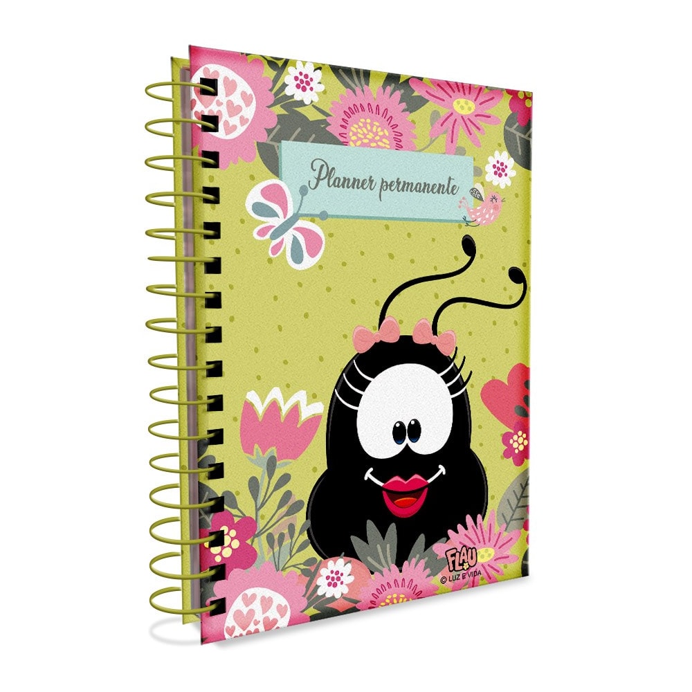 Planner Smilinguido Médio Jardim | Permanente | Capa Dura