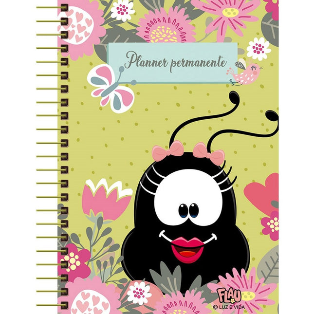 Planner Smilinguido Médio Jardim | Permanente | Capa Dura