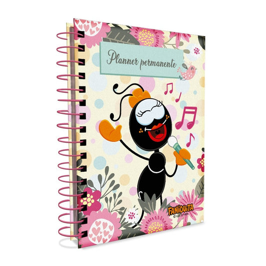 Planner Smilinguido Médio Louvor | Permanente | Capa Dura