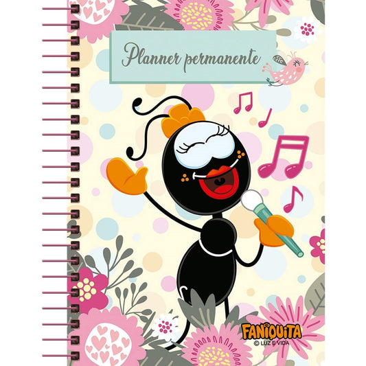 Planner Smilinguido Médio Louvor | Permanente | Capa Dura