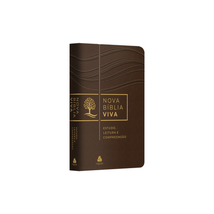 Bíblia De Estudo Nova Bíblia Viva | NBV | Capa Marrom