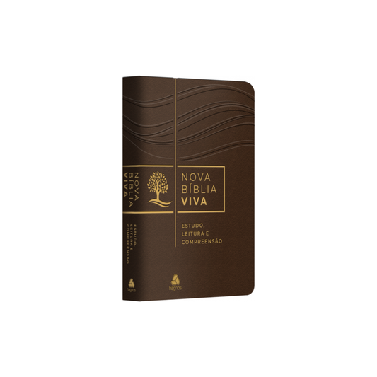 Bíblia De Estudo Nova Bíblia Viva | NBV | Capa Marrom