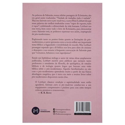 Salomão entre os pós-modernos | Peter J Leithart