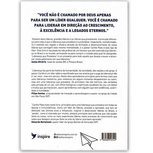 Liderança que Prevalece | Carlito Paes