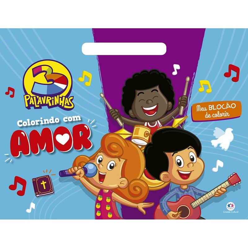 3 Palavrinhas | Colorindo Com Amor
