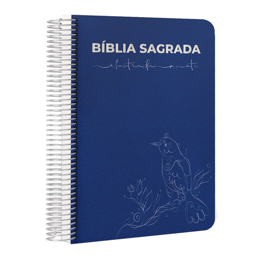 Bíblia Ilustrada Anote Ninho | NVT | Letra Normal | Capa Dura Espiral