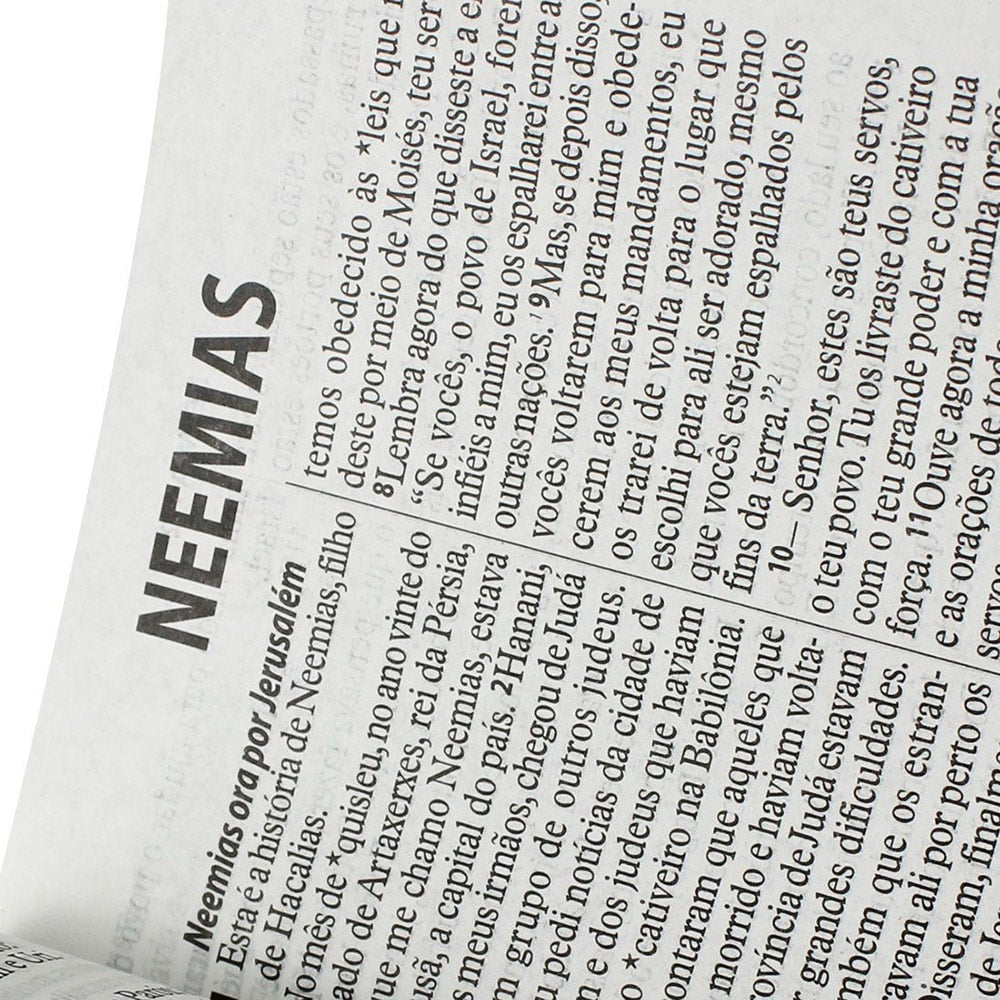 Bíblia Sagrada | Letra Gigante | NTLH | Capa Preta Nobre