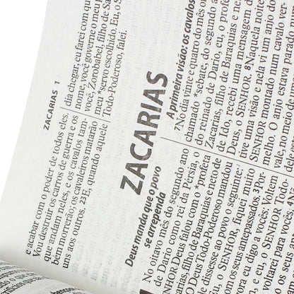 Bíblia Sagrada | Letra Gigante | NTLH | Capa Preta Nobre