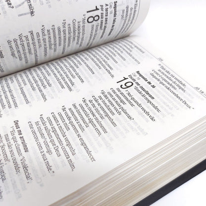 Bíblia Sagrada | NAA | Letra Gigante | Capa Luxo Preta