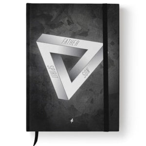 Caderno Tipo Moleskine Trinity