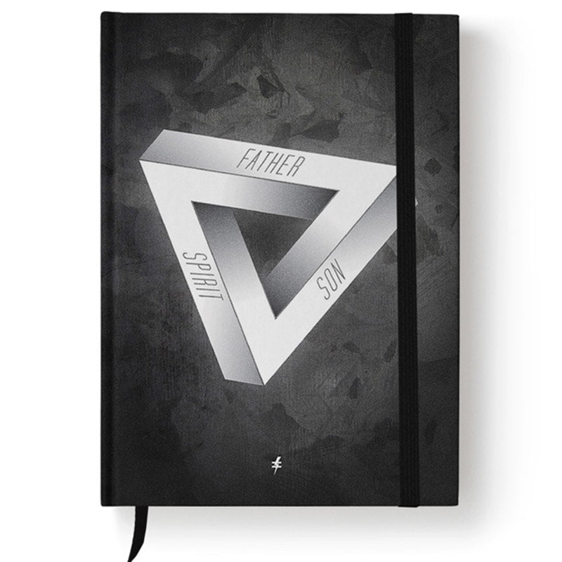 Caderno Tipo Moleskine Trinity