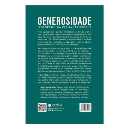 Generosidade | Arival Dias Casimiro
