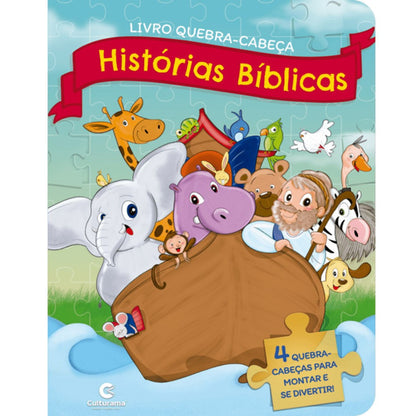 Livro Quebra-Cabeça | Histórias Bíblicas