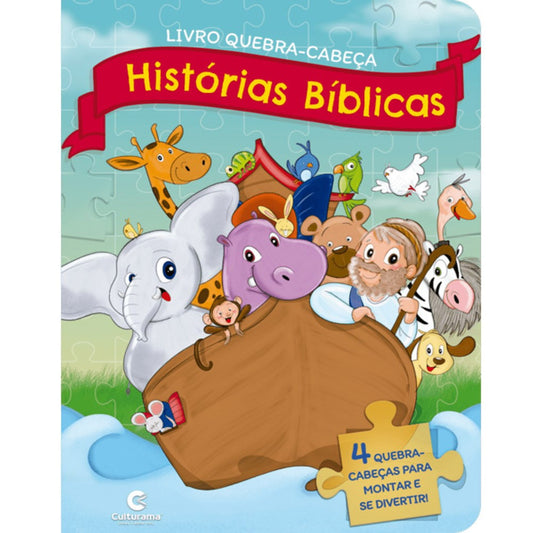 Livro Quebra-Cabeça | Histórias Bíblicas