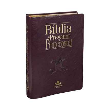 Bíblia do Pregador Pentecostal | ARC | Vinho Nobre