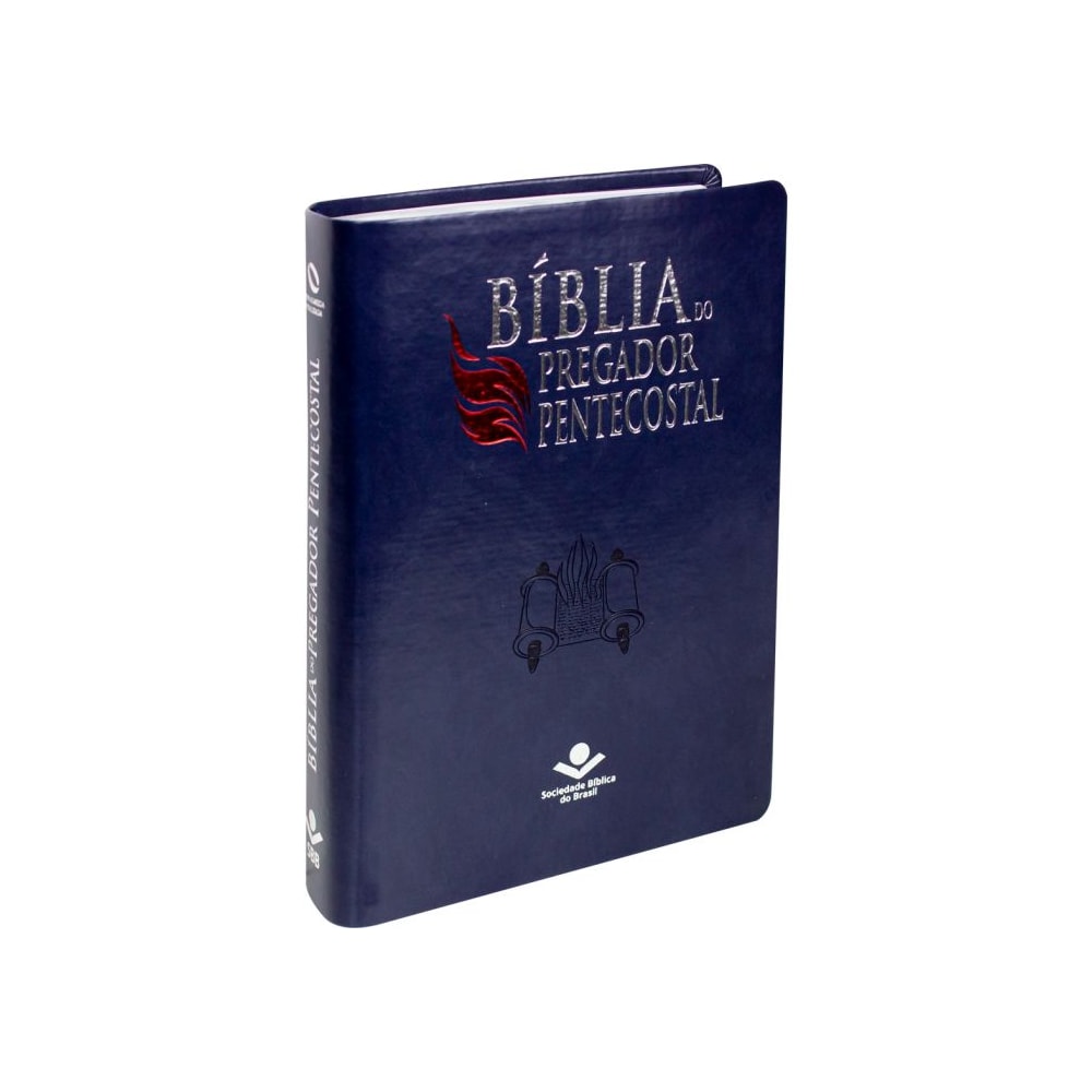 Bíblia do Pregador Pentecostal | NAA | Azul Nobre
