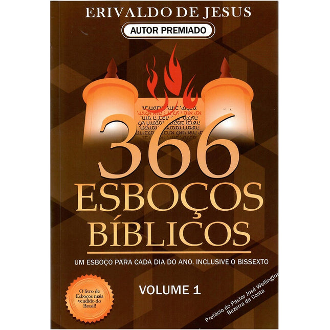 366 Esboços Bíblicos | Erivaldo de Jesus | Volume 1