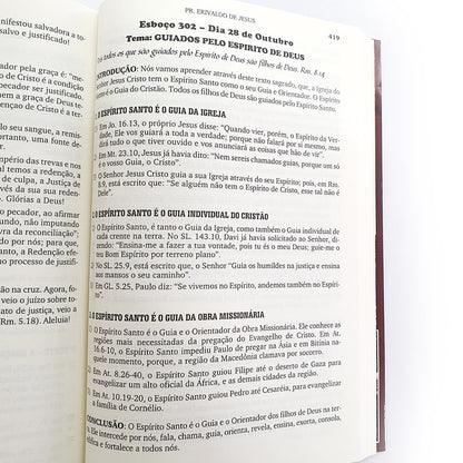 366 Esboços Bíblicos | Erivaldo de Jesus | Volume 1