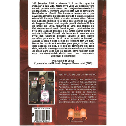 366 Sermões Bíblicos | Erivaldo de Jesus | Volume 2
