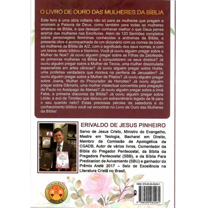O Livro de Ouro das Mulheres da Bíblia | Erivaldo de Jesus