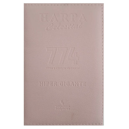 Harpa Celestial 774 | Hipergigante | Capa Luxo Rosa