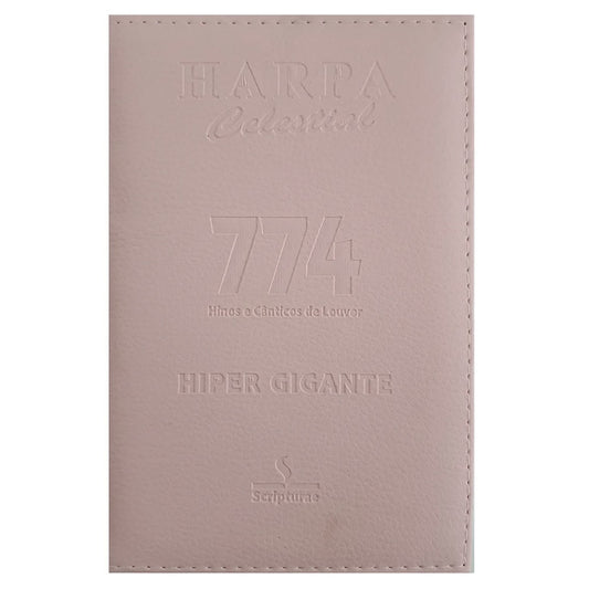 Harpa Celestial 774 | Hipergigante | Capa Luxo Rosa