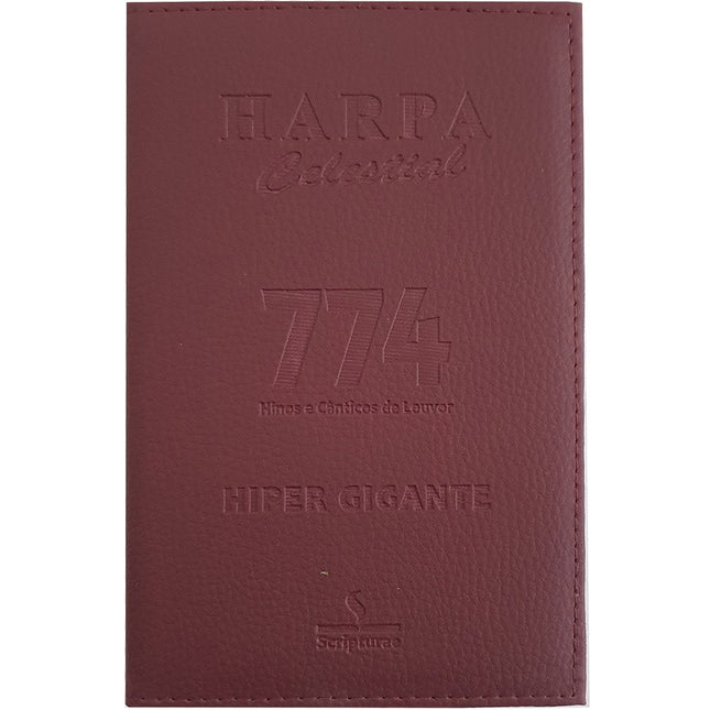 Harpa Celestial 774 | Hipergigante | Capa Luxo Vinho