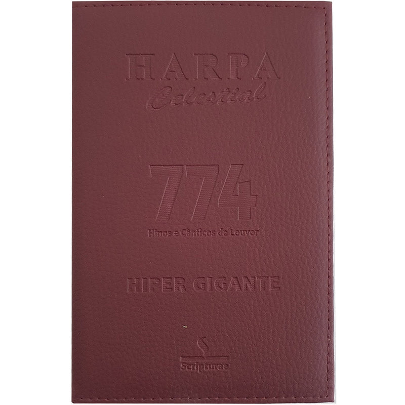 Harpa Celestial 774 | Hipergigante | Capa Luxo Vinho