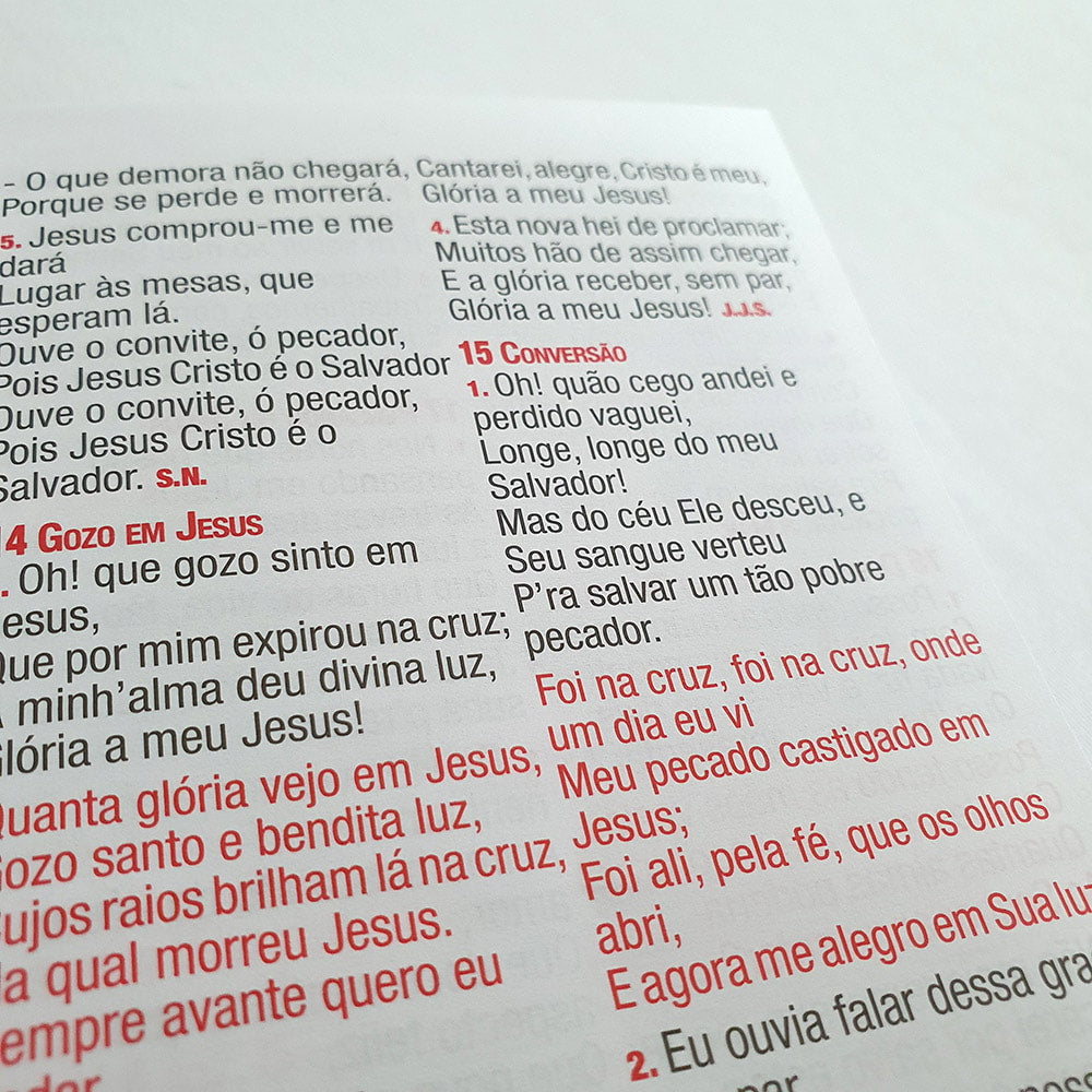 Harpa Celestial 774 |Letra Grande | Capa Luxo Preto