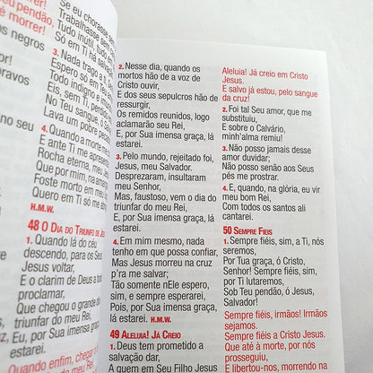 Harpa Celestial 774 | Letra Grande | Capa Luxo Vinho