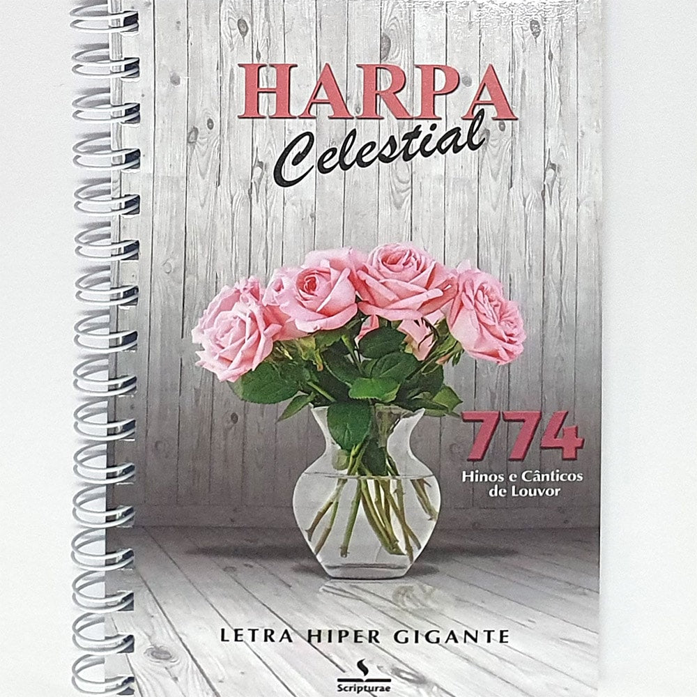 Harpa Celestial 774 | Hipergigante | Espiral Vaso de Vidro