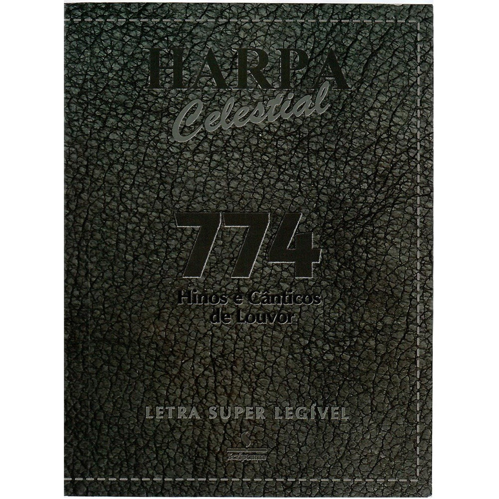 Harpa Celestial 774 |Super Legível  | Cinza