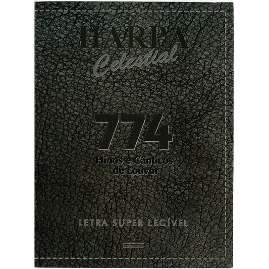 Harpa Celestial 774 |Super Legível  | Cinza