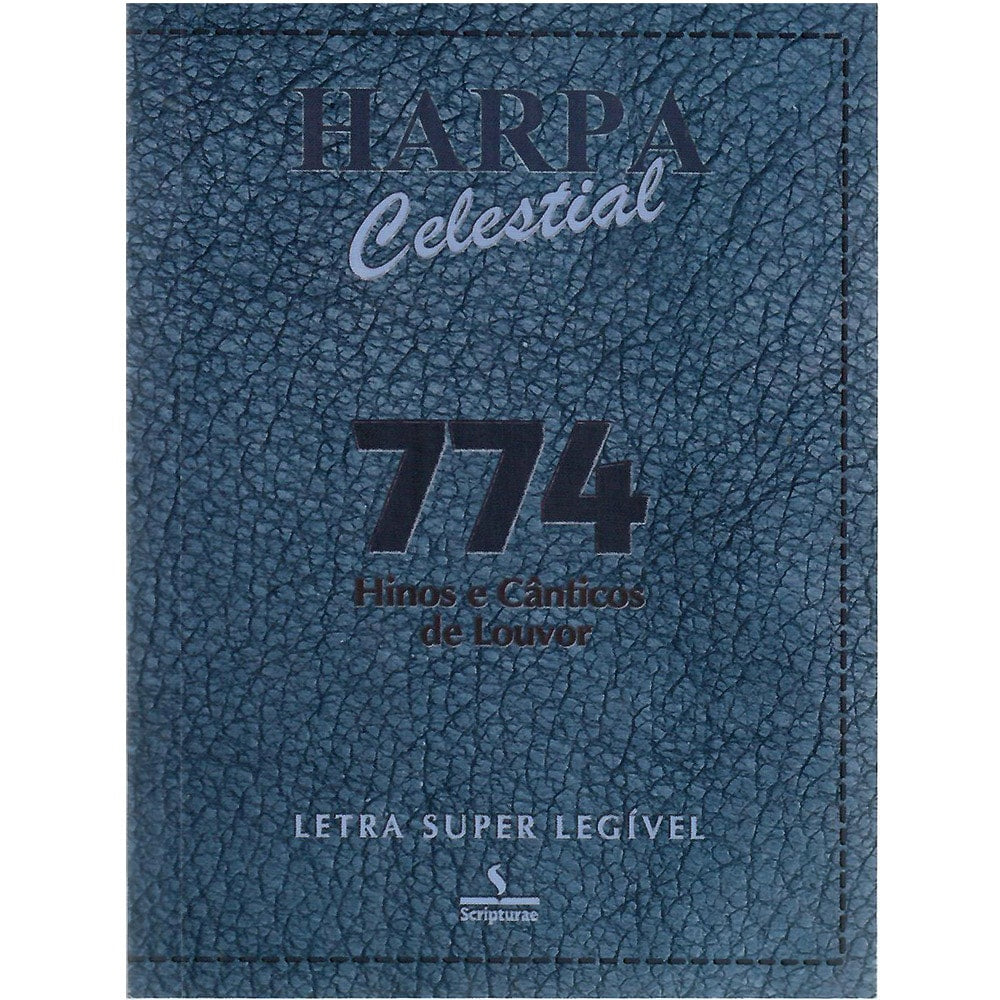 Harpa Celestial 774 |Super Legível  | Azul