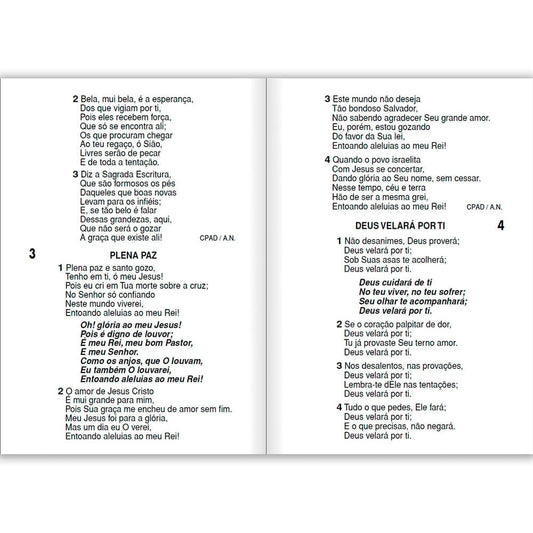 Harpa Cristã | Comemorativa Centenário | Vinho