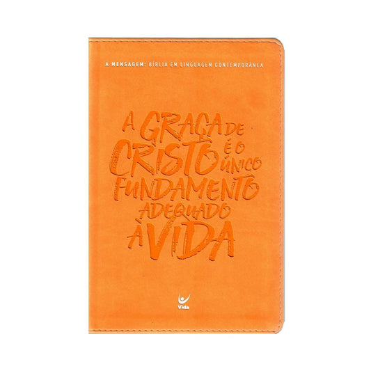 Bíblia A Mensagem | Letra Normal | Capa Luxo Amarelo | Hebreus 139