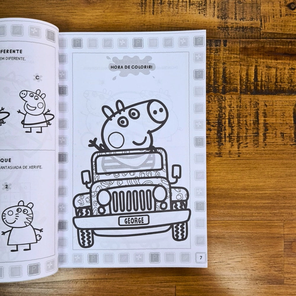 365 Peppa Pig | Atividades Desenhos para colorir
