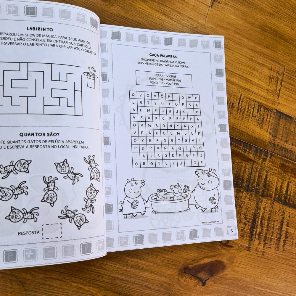 365 Peppa Pig | Atividades Desenhos para colorir
