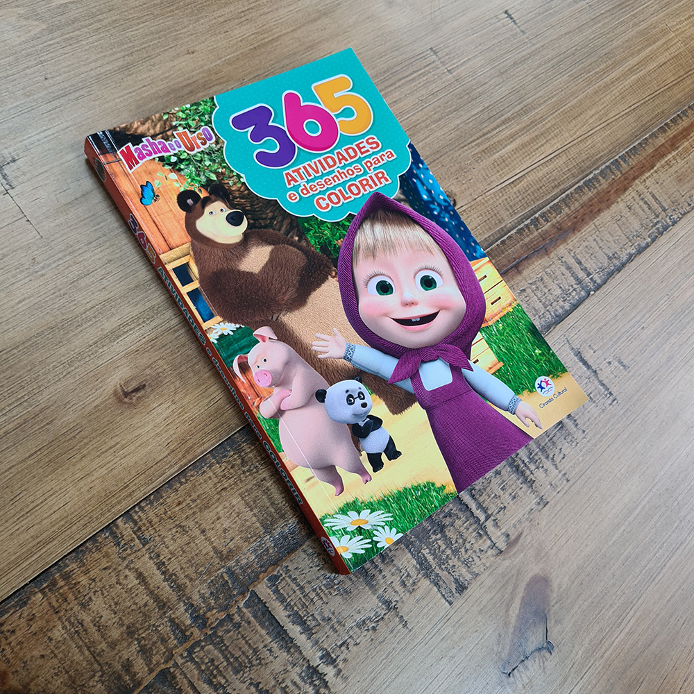 365 Masha e o Urso | Atividades e Desenhos para Colorir