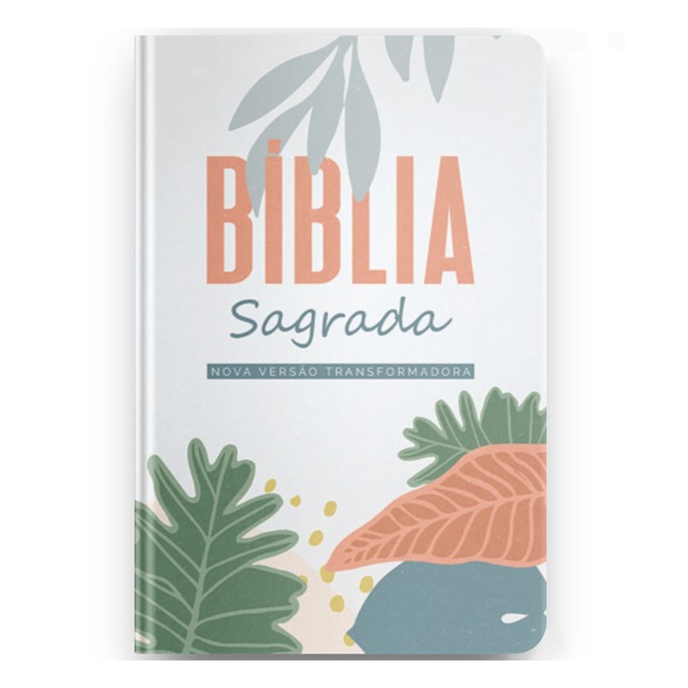 Bíblia Sagrada Feminina Flores | NVT | letra Normal | Capa Dura