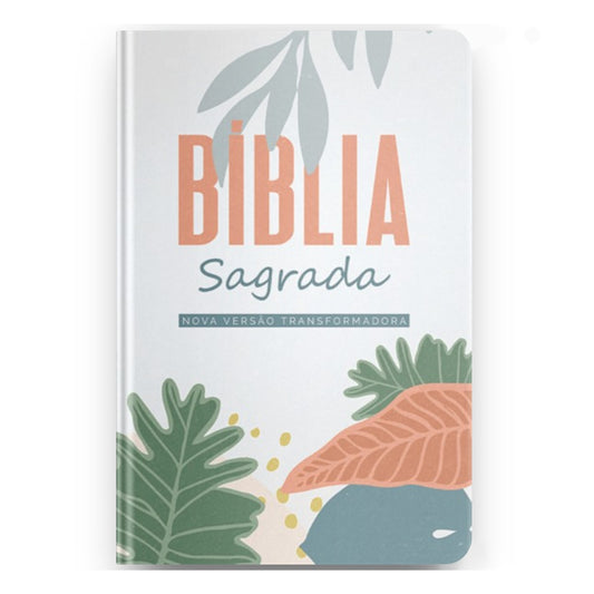 Bíblia Sagrada Feminina Flores | NVT | letra Normal | Capa Dura