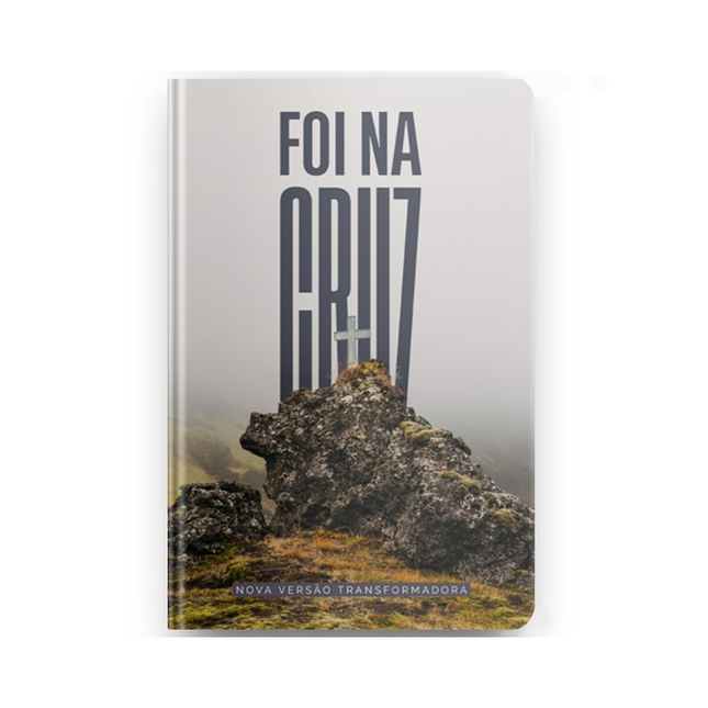Bíblia Sagrada Foi na Cruz | NVT | letra Normal | Flexível Soft Touch