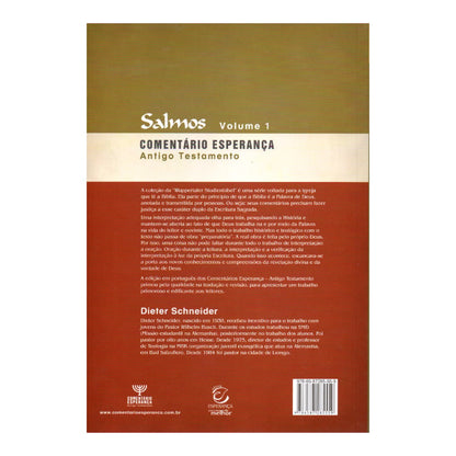 Salmos Vol 1 | Comentário Esperança | Dieter Schneider