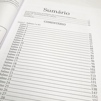 Salmos Vol 1 | Comentário Esperança | Dieter Schneider