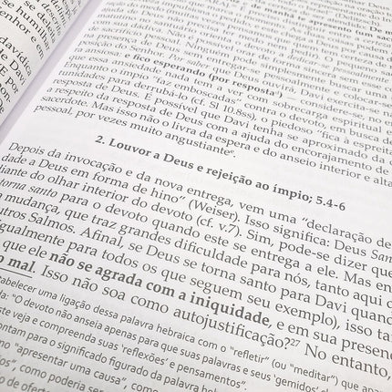 Salmos Vol 1 | Comentário Esperança | Dieter Schneider