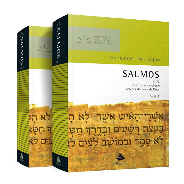 Box Salmos Vol 1 e 2 | Comentários Expositivo | Hernandes Dias Lopes