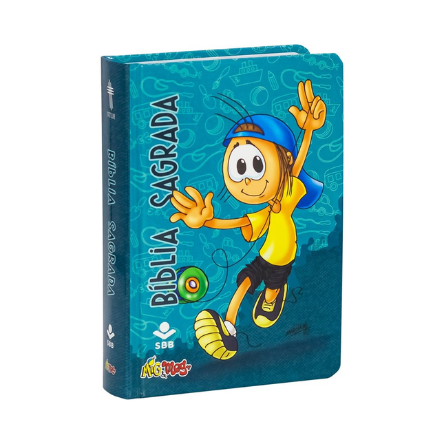 Bíblia Sagrada | Mig Meg Masculino | NTLH | Capa Dura