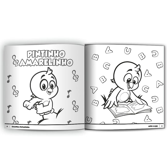 Arte e Cor | Galinha Pintadinha