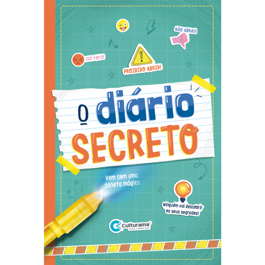 Meu Diário mágico | C/ Caneta Magica