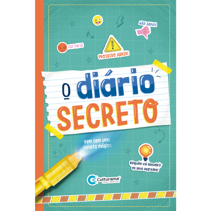 Meu Diário mágico | C/ Caneta Magica